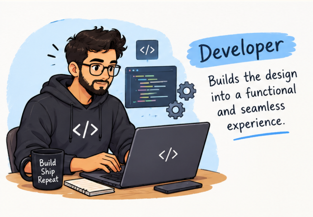 Developer builds functional experience